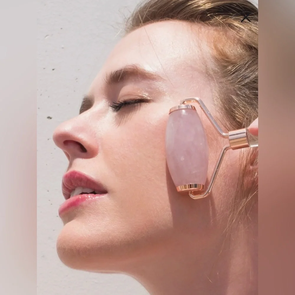 BeautyBio Rose Quartz Facial Roller - Picture 2 of 10